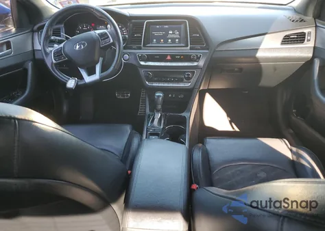 2019 Hyundai Sonata Limited из США, поврежденный, VIN 5NPE34AF3KH726853